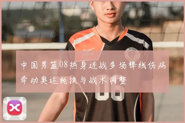 中国男篮08热身连战多场锋线伤病牵动奥运轮换与战术调整